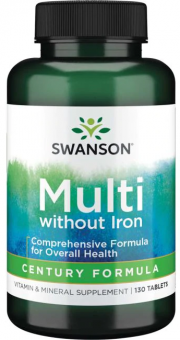 Swanson Multi without Iron Century Formula 